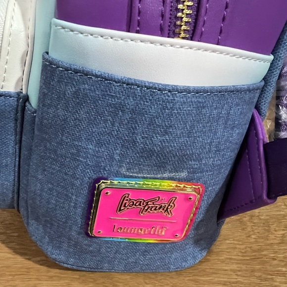 Lisa Frank Loungefly Panda Painter Backpack purse NWT - Picture 10 of 11